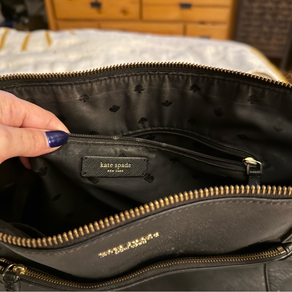 Kate Spade Cameron Pocket Black Tote Bag - Picture 6 of 6